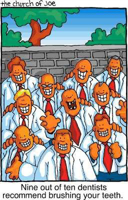 9 Out Of 10 Dentists