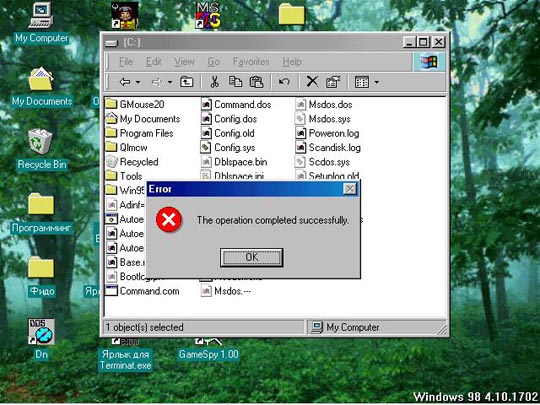 Error Message