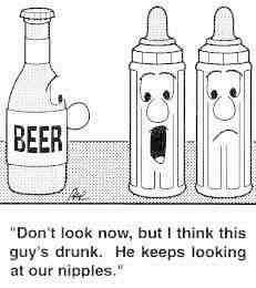 Keeps Looking At Our Nipples