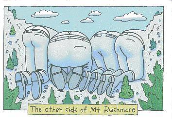 Other Side Of Mount Rushmore