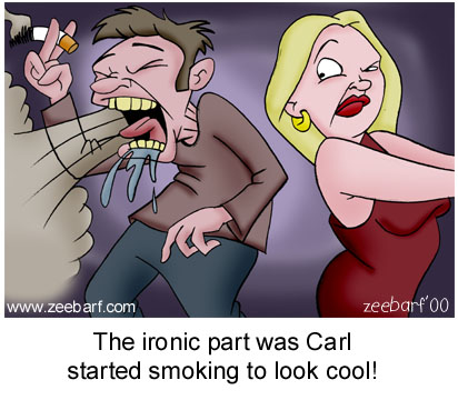 Smoking To Look Cool