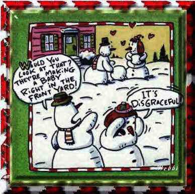 Snowmen Making Baby