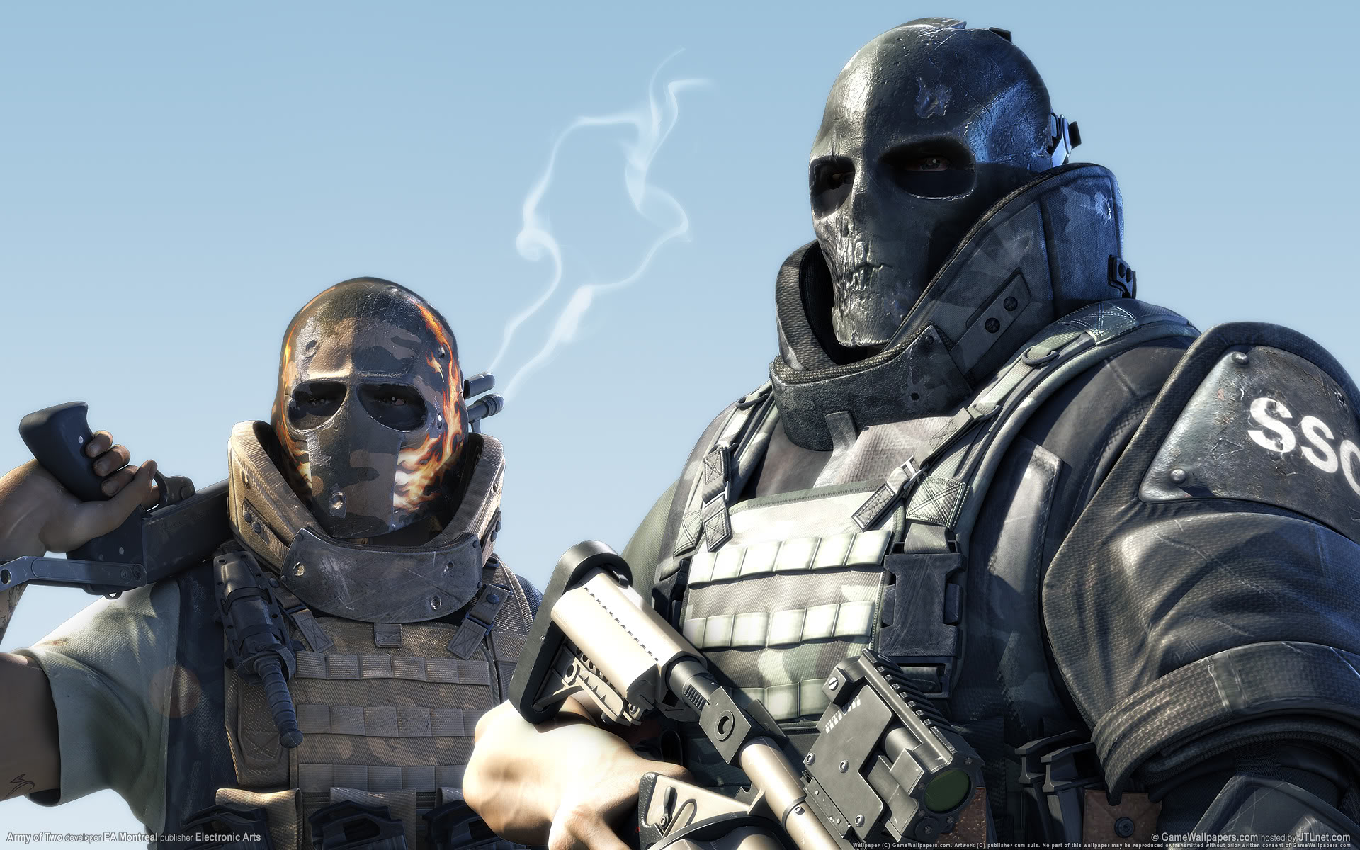 Wallpaper Army Of Two 01 1920x1200