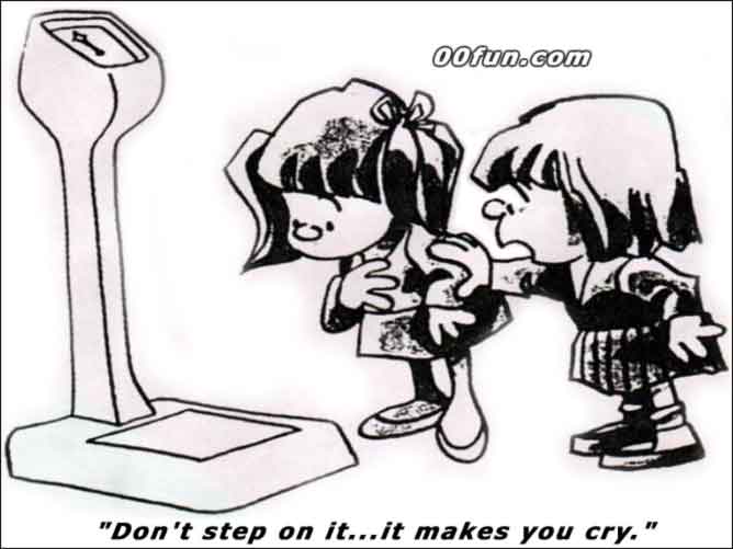 Weight Scale Makes You Cry
